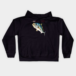 rooster fish II Kids Hoodie